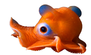 Fantopia mascot, flapjack octopus.